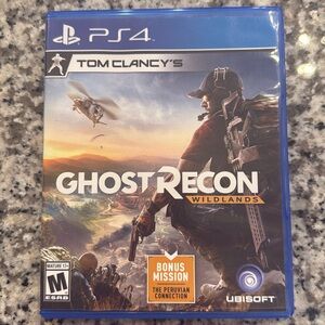 4/$15 PlayStation 4 Tom Clancey’s Ghost Recon Wildlands